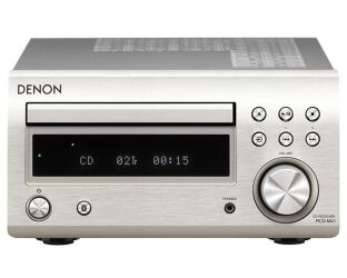 Denon RCD-M41 (srebrny). Zintegrowany system stereo.