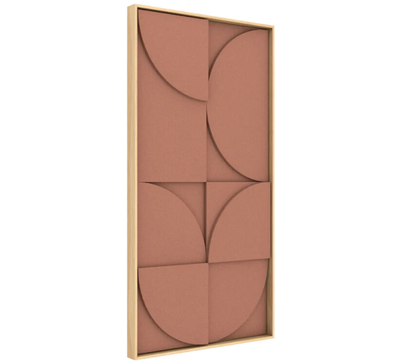 Vicoustic VicShape3D (coral haze). Panel akustyczny.