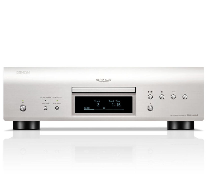 Denon DCD-3000NE (srebrny). Odtwarzacz płyt CD/SACD.
