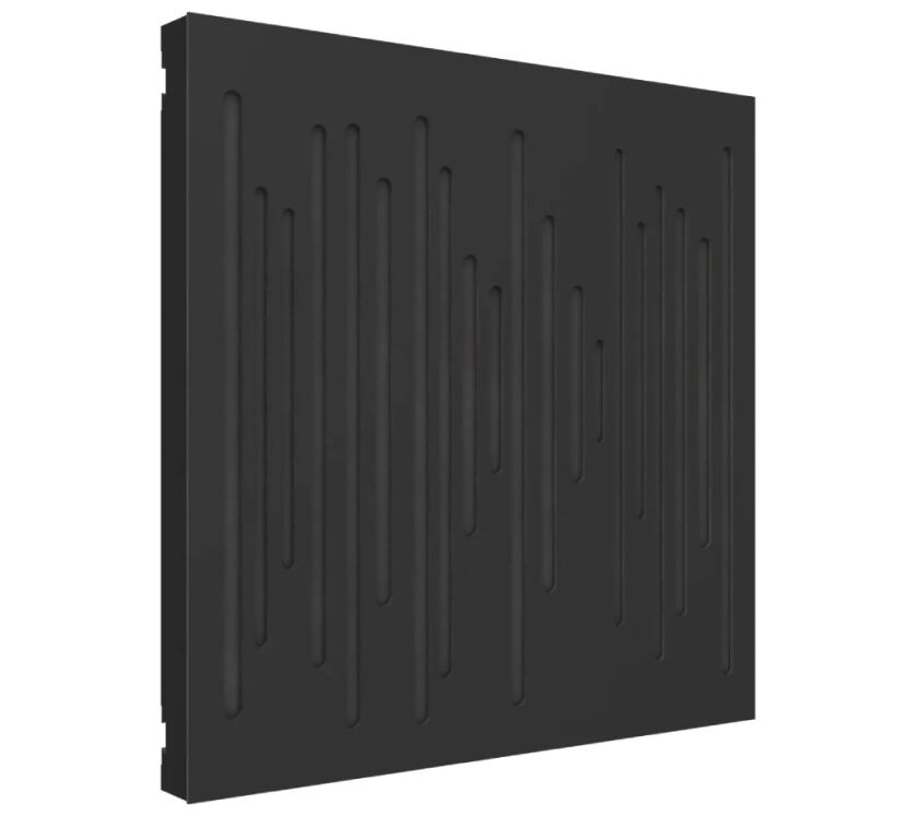 Vicoustic VicPattern Ultra Wavewood MKII (black matte). Panel akustyczny (kpl. 3 sztuk).