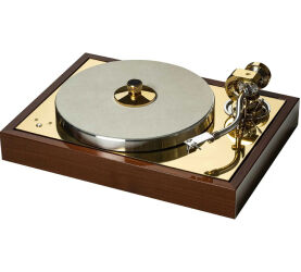 Pro-Ject The Classic Reference (akacja / mosiądz). Gramofon manualny.