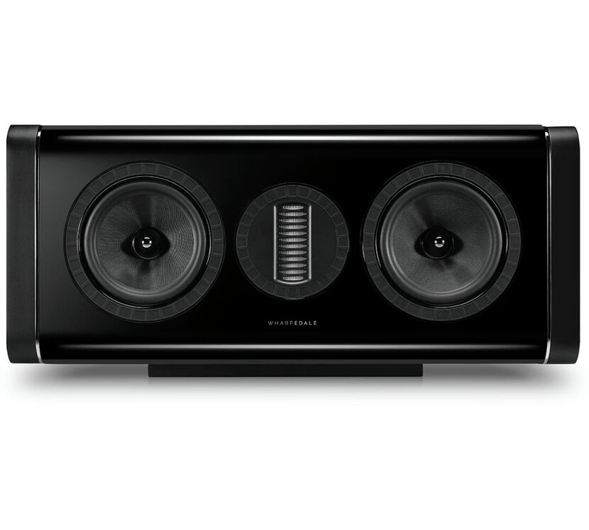 Wharfedale Aura C (czarny połysk). Kolumna centralna.