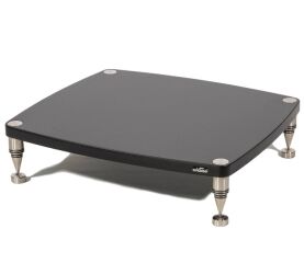 Solidsteel HF-C (czarny). Stolik audio pod wzmacniacz.