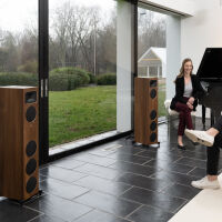 Martin Logan Foundation F1 (orzech). Kolumna podłogowa. - 8