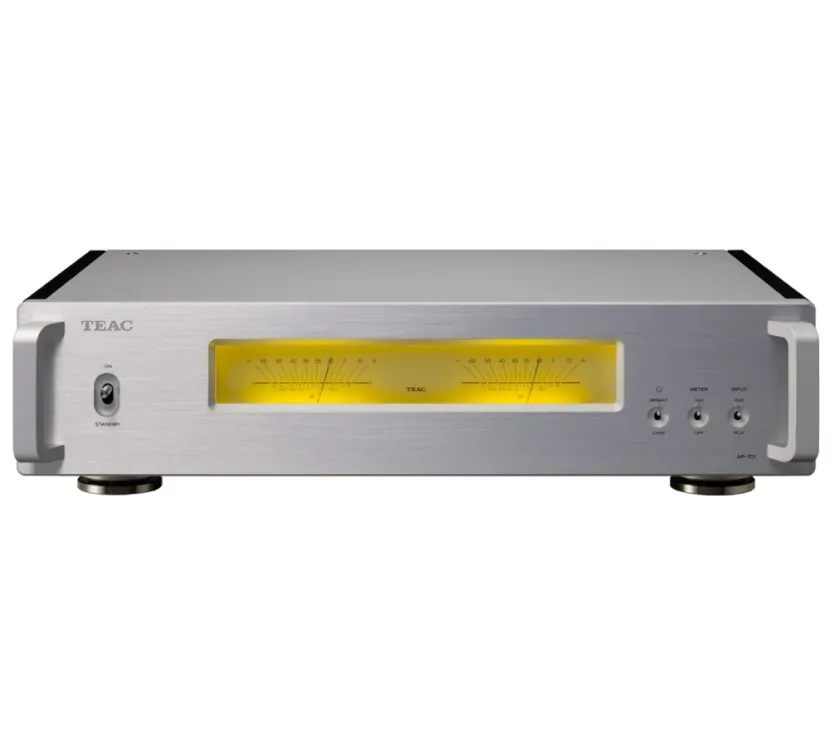 Teac AP-701 (srebrny). Końcówka mocy stereo.