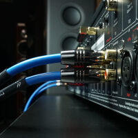 Melodika SB2R15 Sky Blue. Interkonekt audio RCA (2x1.5m). - 4