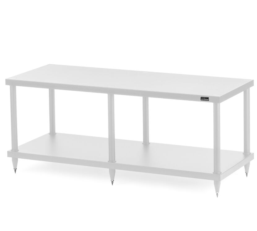 Solidsteel S4-2 (biały). Stolik audio.