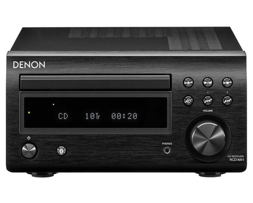 Denon RCD-M41 (czarny). Zintegrowany system stereo.