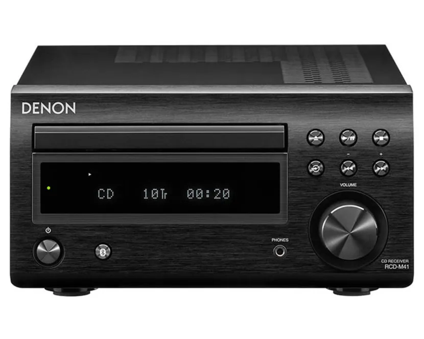 Denon RCD-M41 (czarny). Zintegrowany system stereo.