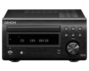 Denon RCD-M41 (czarny). Zintegrowany system stereo.