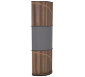 Vicoustic VicTotem Ultra VMT (grey - natural walnut). Panel akustyczny (trzy moduły).
