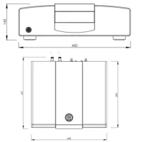 MBL Cadenza Line C51 (biały/chrom). Wzmacniacz zintegrowany stereo. - 4