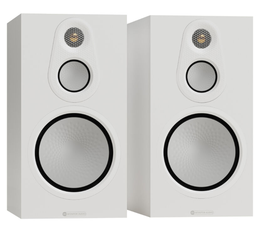 Monitor Audio Silver 100 8G (biały). Kolumny podstawkowe.