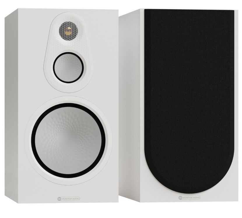 Monitor Audio Silver 100 8G (biały). Kolumny podstawkowe.