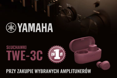 Promocja ze słuchawkami Yamaha za 1 PLN.